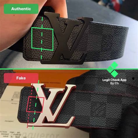 supreme louis vuitton belt real vs fake|louis vuitton belt authenticity check.